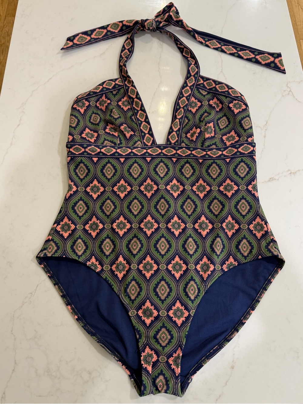 Boden Swimsuit Tie back one piece